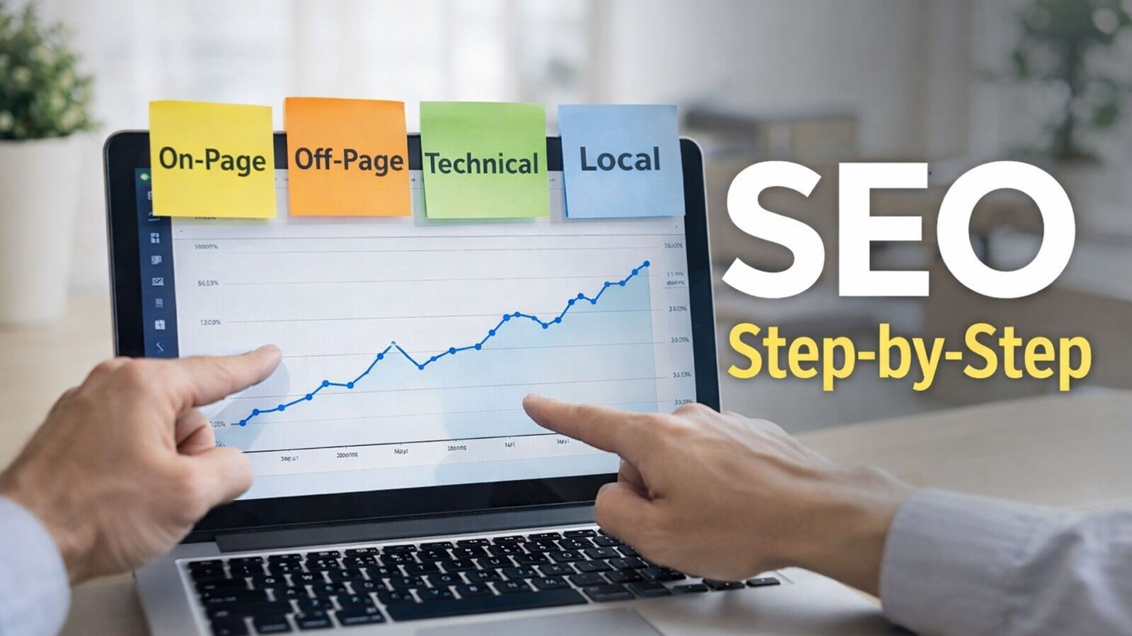how to do seo for a new website step by step